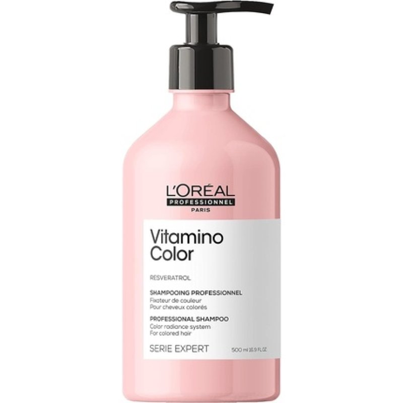 L'Oréal Professionnel Colour Fixing Shampoo for Coloured Hair Vitamino Colour Expert Series 500ml