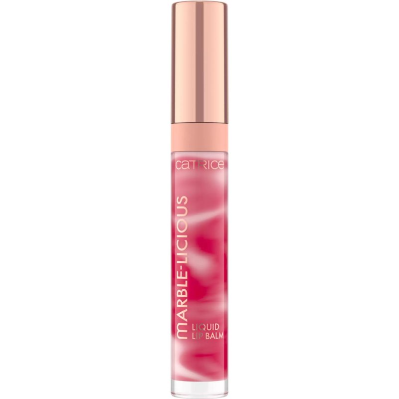 Catrice Marble-licious Liquid Lip Balm Nourishing Hydrating Softening with Coconut Oil Glossy Non-Sticky Finish with