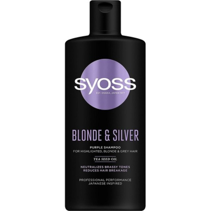 Syoss Blonde & Silver Shampoo 440ml