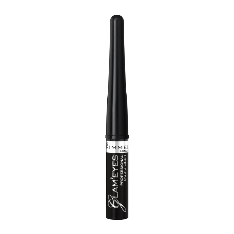Rimmel Glam'Eyes Professional, 001 Black Glamour, 3.5ml