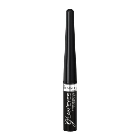 Rimmel Glam'Eyes Professional, 001 Black Glamour, 3.5ml