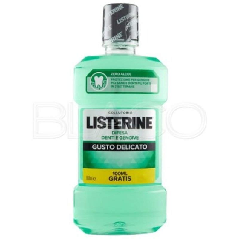 Listerine Mouthwash Defense for Teeth and Gums 600ml