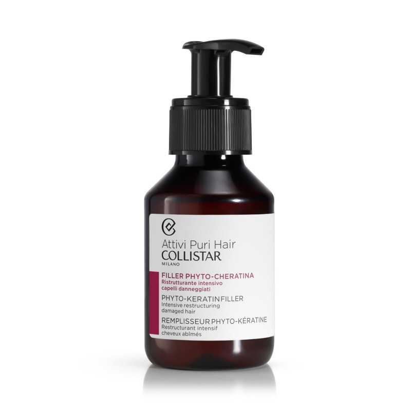 Collistar Puri Hair Phyto-Keratin Hair Filler Intensive Pre-Shampoo for Damaged Hair 100ml