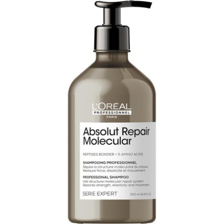 L'Oréal Professionnel Absolut Repair Molecular Shampoo for Structure-Damaged Hair 500ml
