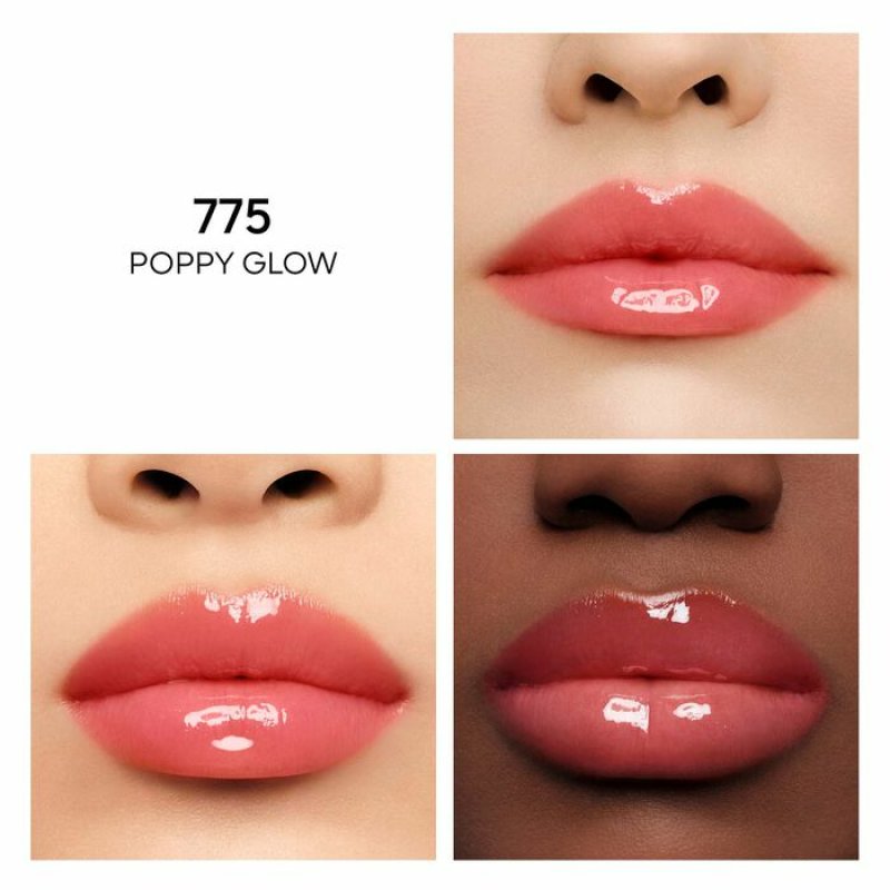 Guerlain KissKiss Bee Glow Oil Lipstick 775 Poppy Glow