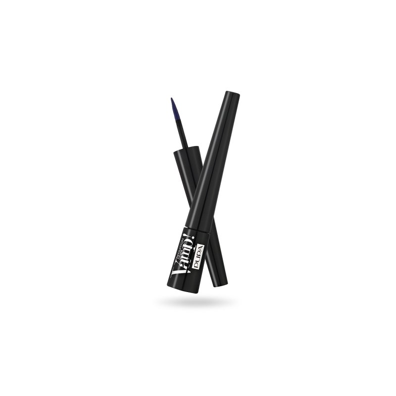 PUPA Milano VAMP! Definition Liner Eye Liner with Felt-Tip Applicator 2.5ml Deep Blue Matte