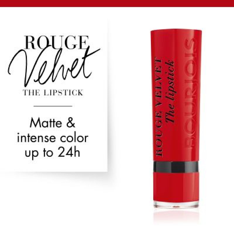 Bourjois Rouge À Lèvres Rouge Velvet The Lipstick 08 Rubi`s Cute 2.4g