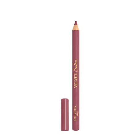 Bourjois Velvet Contour Lipstick 24 Places de Roses Creamy Texture Precise Application with Shea Butter and Grape Seed