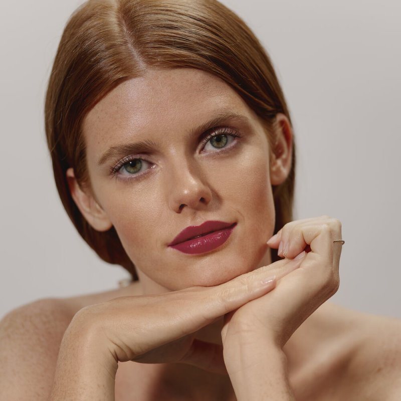 Sisley Phyto-Rouge Shine Lipstick 42 Sheer Cranberry Lipstick Women 0.1 oz