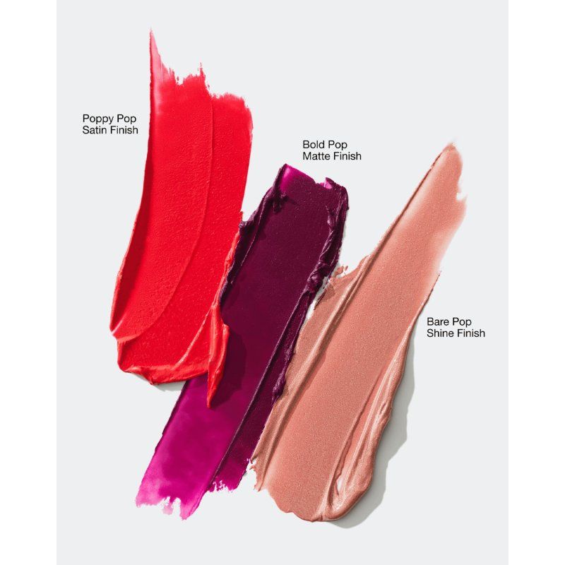 Clinique Pop Longwear Lipstick 3,9 g Bare Pop Brillant