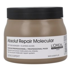 L'Oreal Absolut Repair Molecular Mask 500 Ml - Hair Treatment