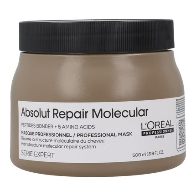 L'Oreal Absolut Repair Molecular Mask 500 Ml - Hair Treatment