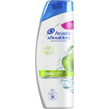 Head & Shoulders Apple Fresh Anti-Dandruff Shampoo for Dry Hair and Scalp 400ml