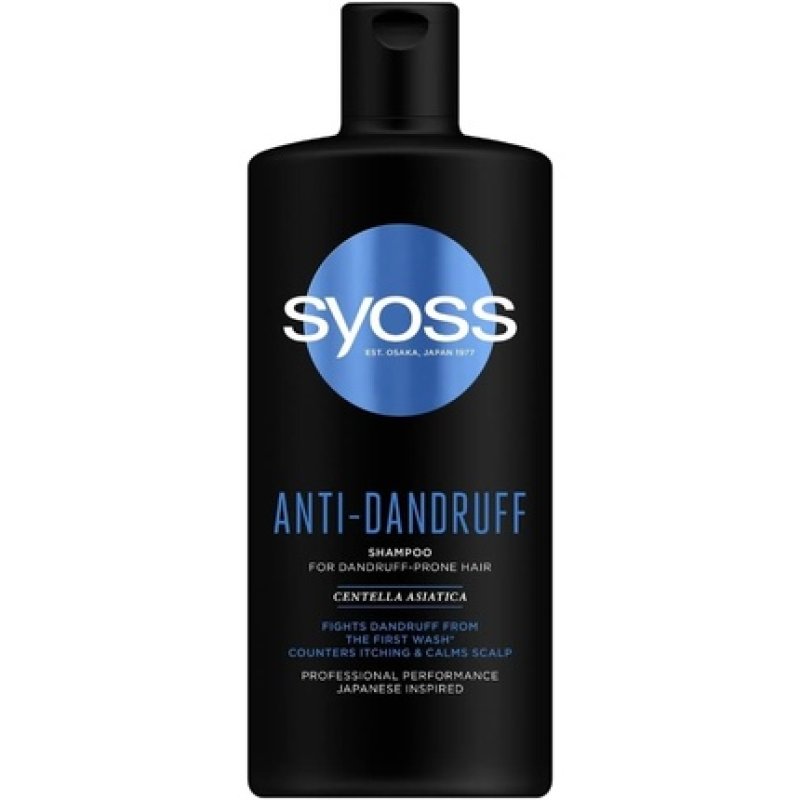 Syoss Anti-Dandruff Shampoo for Dandruff-Prone Hair 440ml