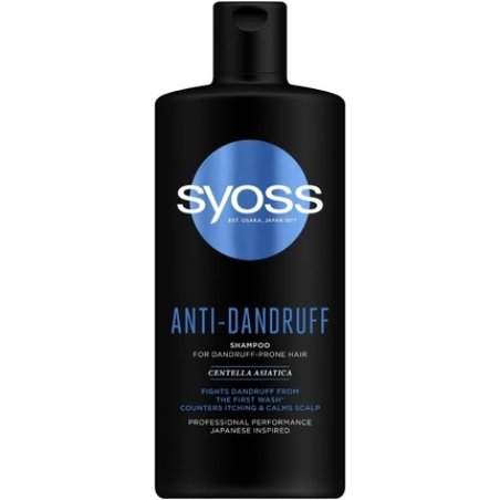 Syoss Anti-Dandruff Shampoo for Dandruff-Prone Hair 440ml