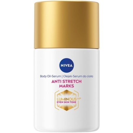 NIVEA LUMINOUS630 Oil Body Serum Even Skin Tone Anti Stretch Marks 100ml