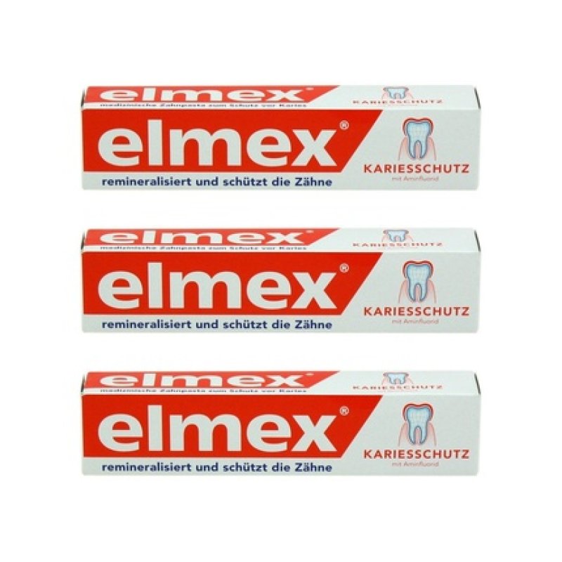 Elmex Toothpaste Anti-Cavity Soft and Resilient for Daily Use 75ml