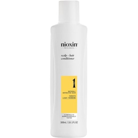 Nioxin System 1 Scalp Hair Conditioner 300ml - Fortifying Balm for Mild Thinning