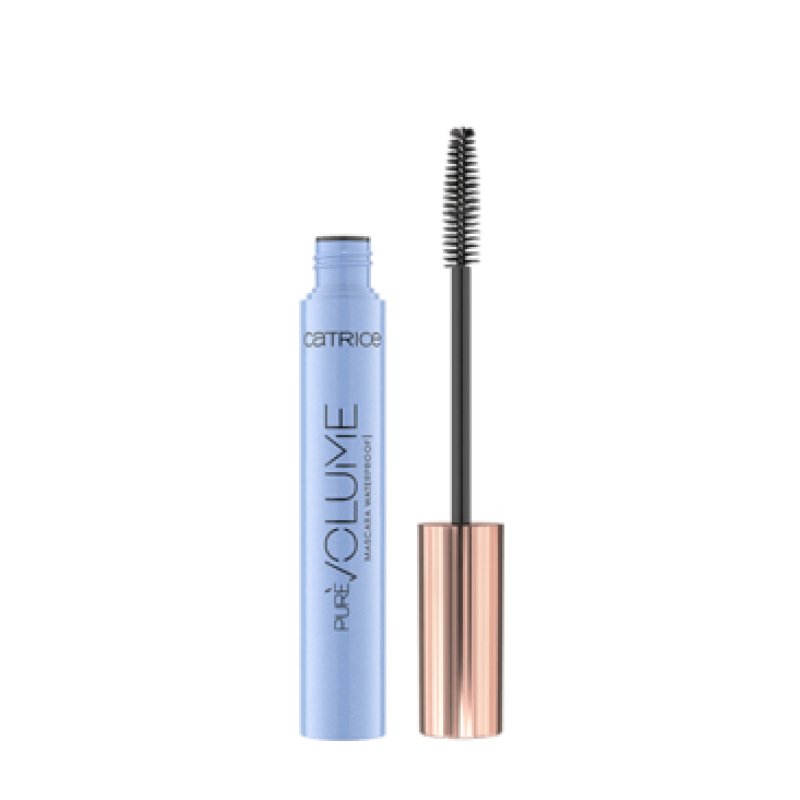 Catrice Pure Volume Waterproof Mascara 010 Black Volumizing with Oils and Smudge-Proof - 10ml