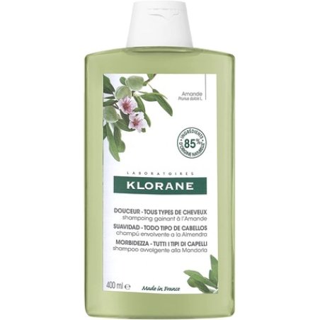 Klorane Softness Shielding Shampoo with Almond 400mL