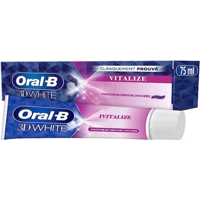 Oral B 3D White Vitalize Toothpaste 75ml