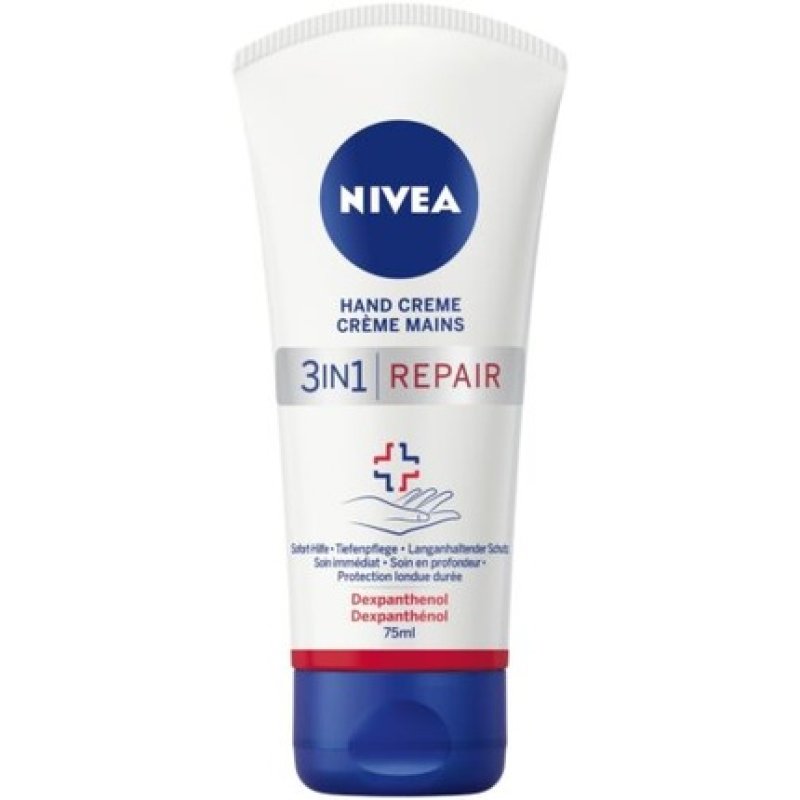 Nivea 3in1 Repair Regenerating Hand Cream - 75ml