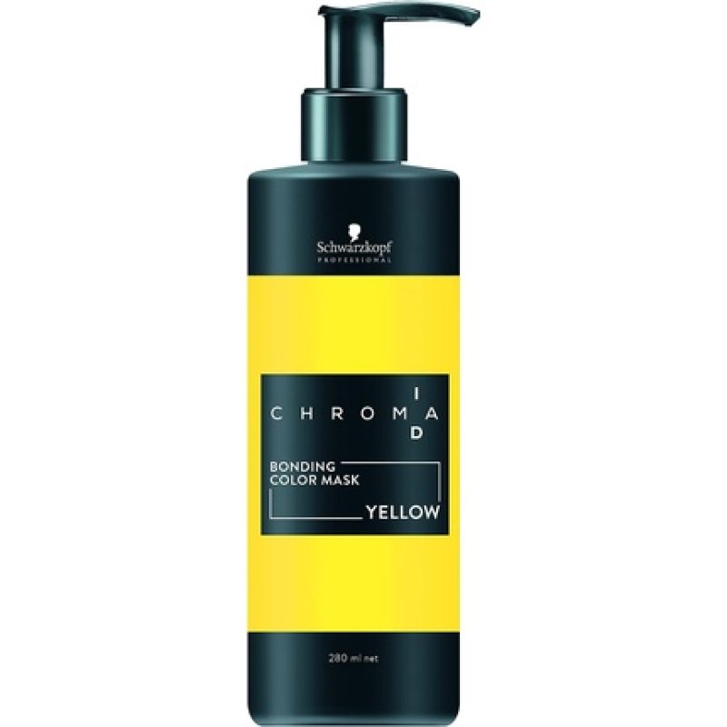 Schwarzkopf ChromaID Intense Yellow Bonding Colour Mask, 280ml