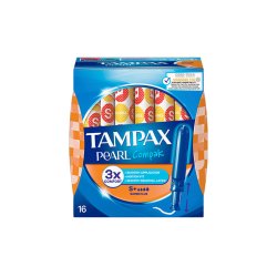 TAMPAX Pearl Compak Super Plus