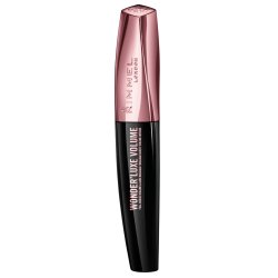 Rimmel Extreme Black Mascara Volumising Liquid Eye Cosmetic Brush Wonder'Luxe Volume Standard Female Eyelash 1