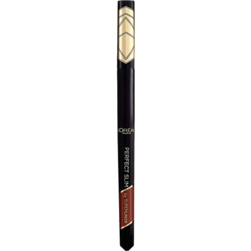 L'Oreal Paris Perfect Slim Liquid Eyeliner Superliner Smudge-Proof Water-Resistant Intense Matte Colour Grey Brown