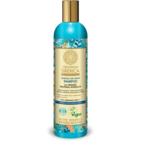 Natura Siberica Professional Oblepikha Nutrition and Repair Shampoo for Weak and Damaged Hair