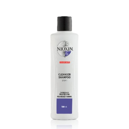 Nioxin 3-Part System 6 Chemically Treated Hair with Progressed Thinning Scalp & Hair Treatment Shampoo 300ml