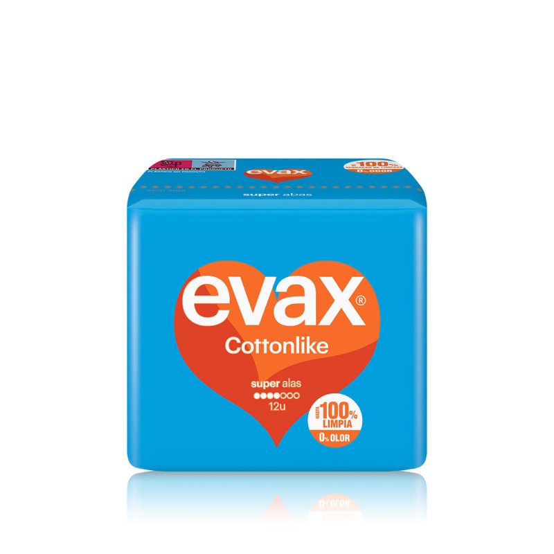 EVAX Cottonlike Super Sanitary napkin 12 pc(s)