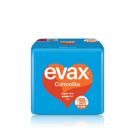 EVAX Cottonlike Super Sanitary napkin 12 pc(s)