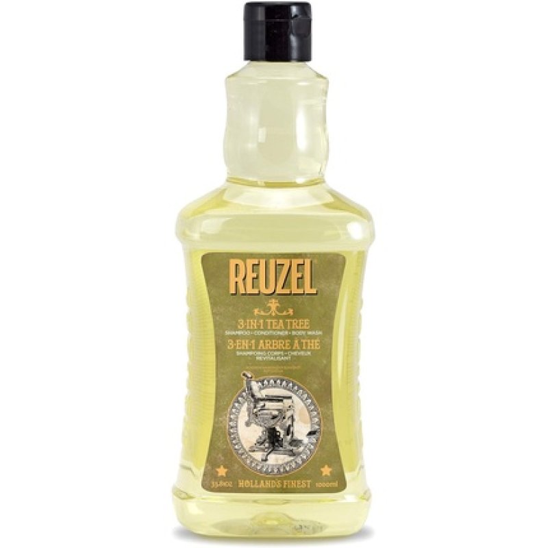 Reuzel 3-in-1 Tea Tree Shampoo 1000ml