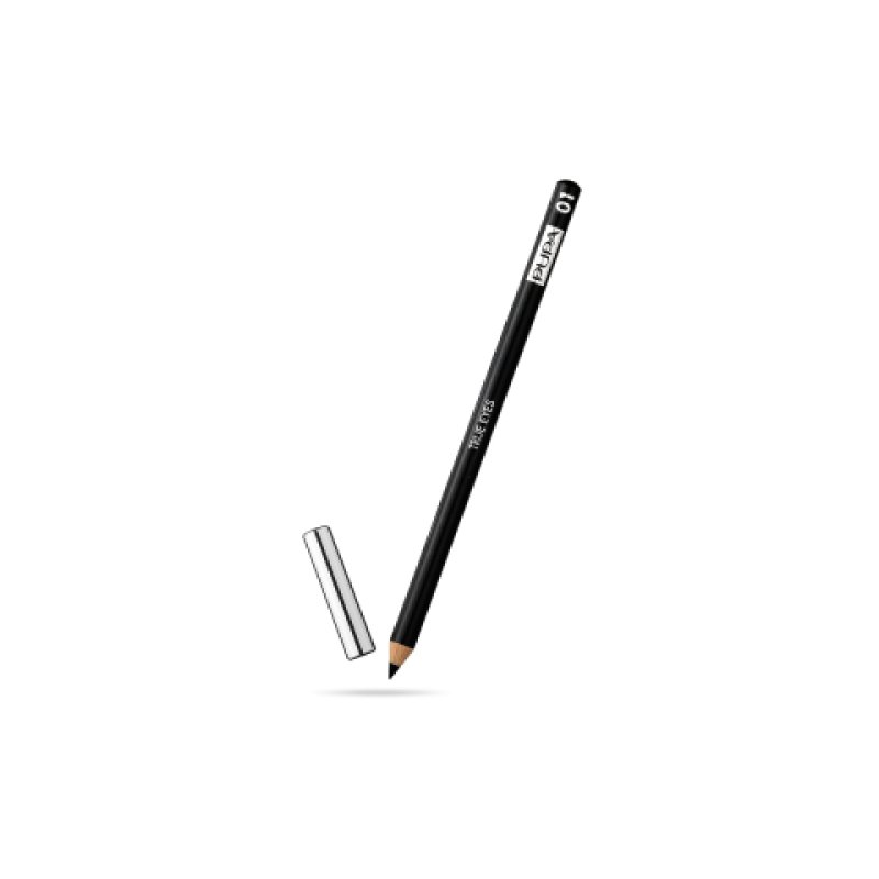 PUPA Milano True Eyes eye pencil 1,4 g Kohl 01 Extrablack