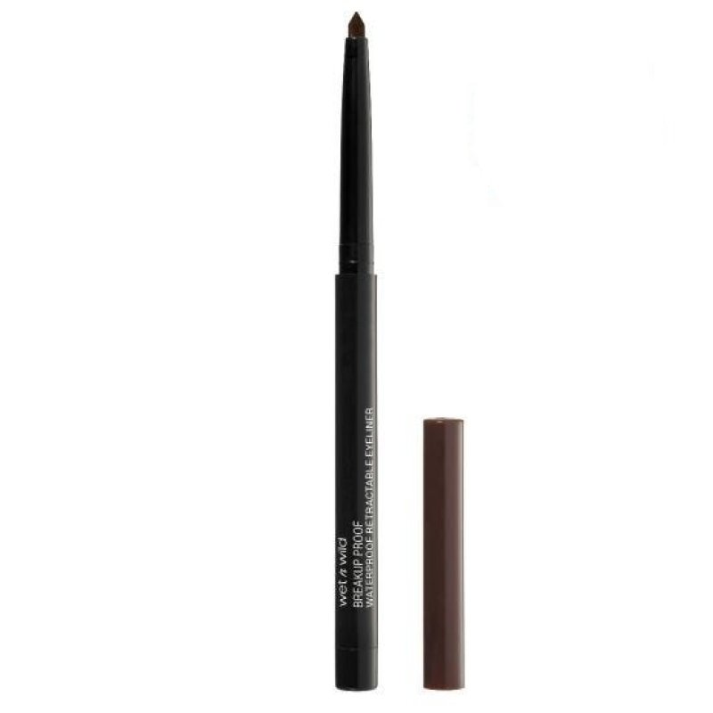wet n wild Mega Last Breakup-Proof Retractable eye pencil 0,23 g Kohl 1111493 Black Brown