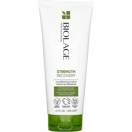 Biolage Professional Strength Recovery Nourishing Conditioning Cream with Vegan Squalane for Damaged Hair 200ml
