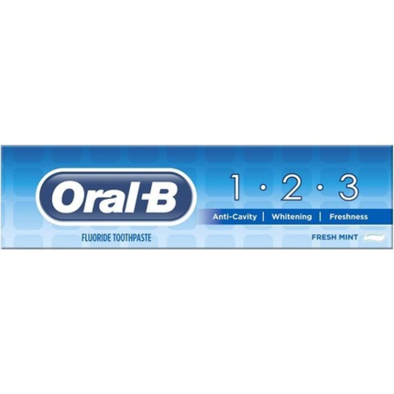 Oral-B 123 Toothpaste Fresh Mint 100ml
