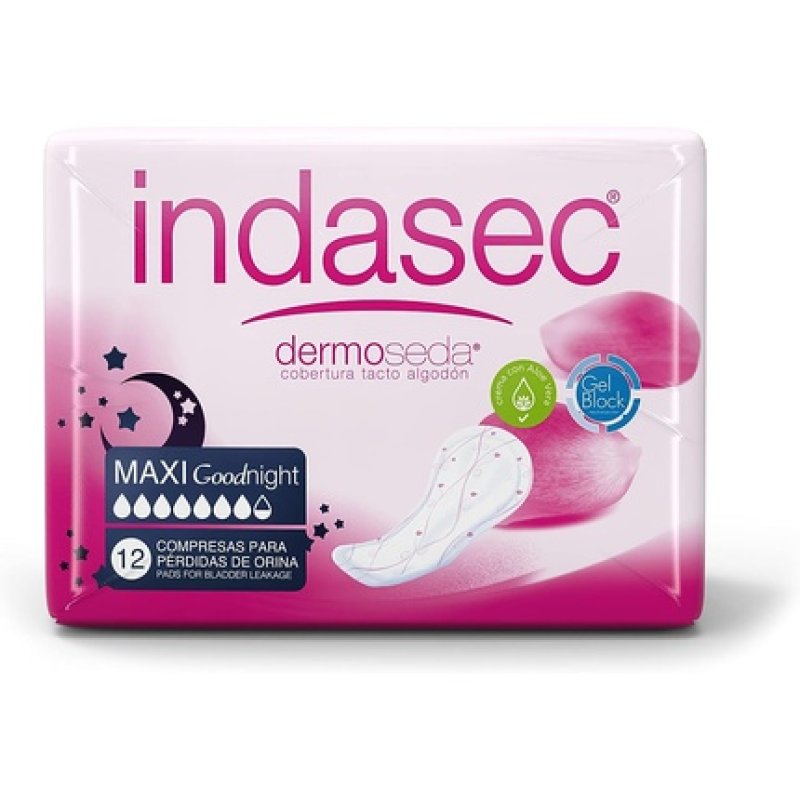 Indasec Maxi Good Night 12 Units