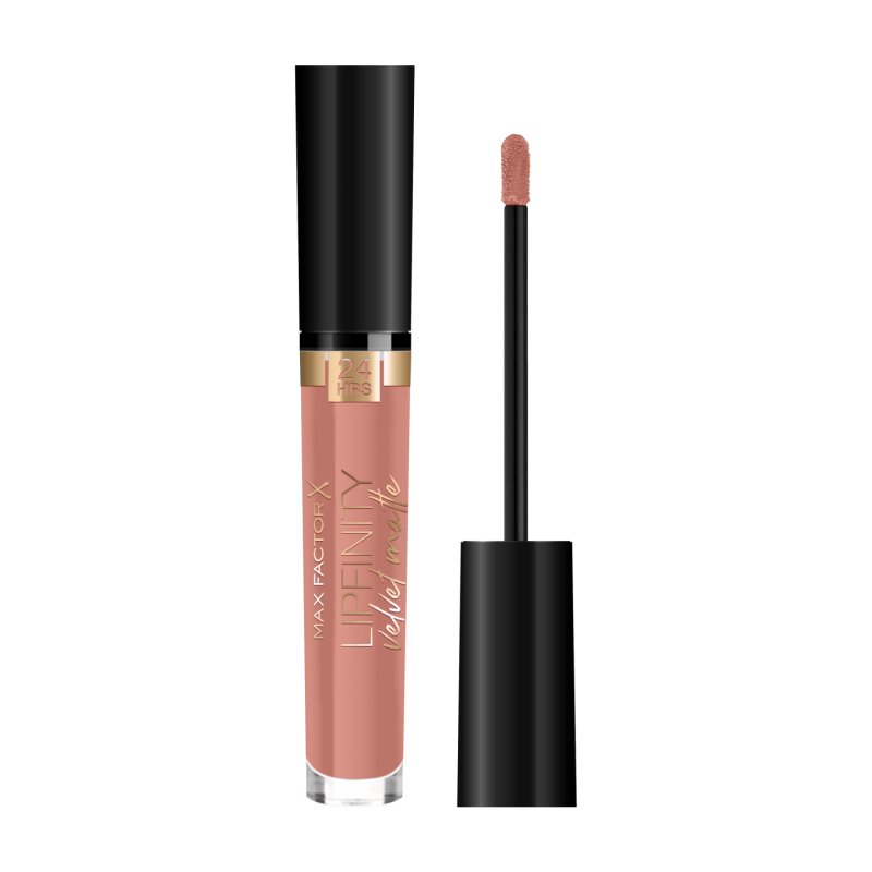 Max Factor Lipfinity Velvet Matte Liquid Matte Lipstick 040 Luxe Nude 4 ml