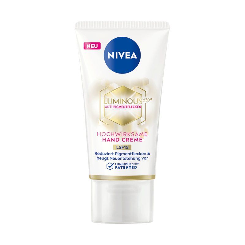 Nivea Luminous 630 Hand Cream with SPF15 50ml