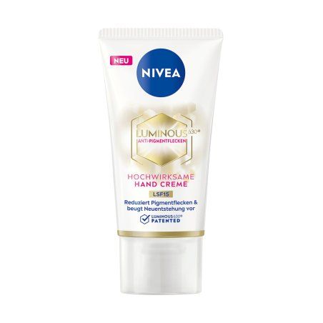 Nivea Luminous 630 Hand Cream with SPF15 50ml