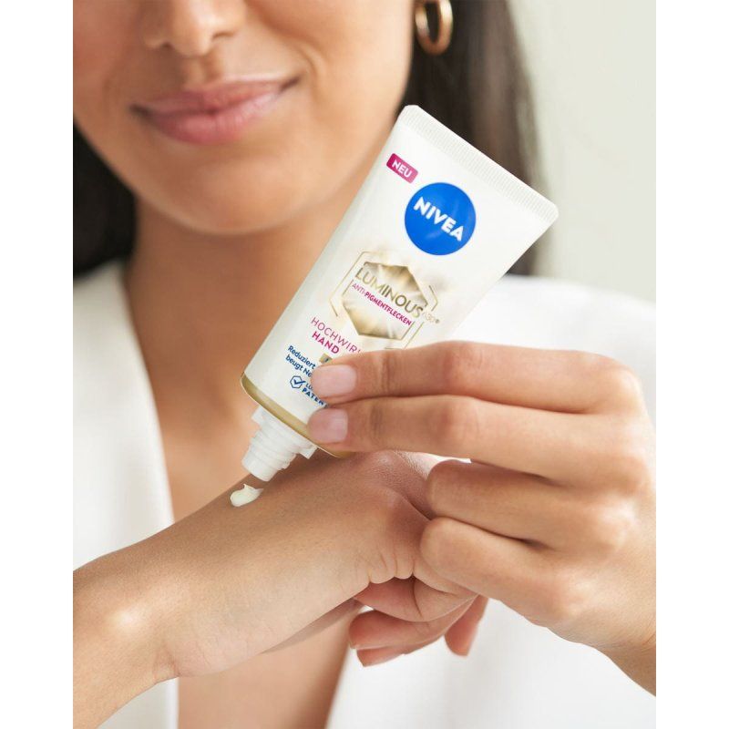 Nivea Luminous 630 Hand Cream with SPF15 50ml