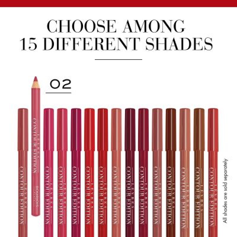 Boujois Levres Contour Edition Lip Liner 02 Cotton Candy 0.04oz