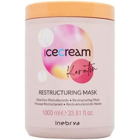 MASCARILLA REESTRUCTURANTE KERATIN 1000ML NEW INEBRYA