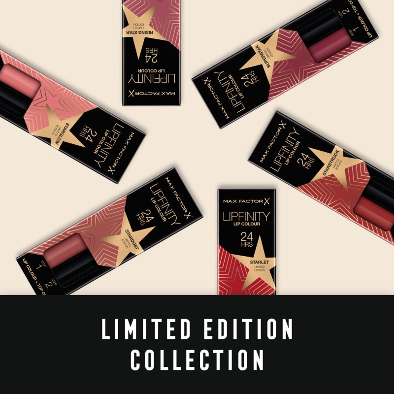 Coty Max Factor Lipfinity Liquid Lipstick Rising Star 84 0.03 Kg
