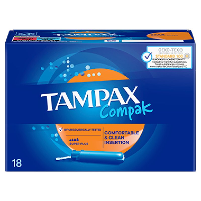 Always Tampax Compak Super Plus Tampon 18 pc(s)