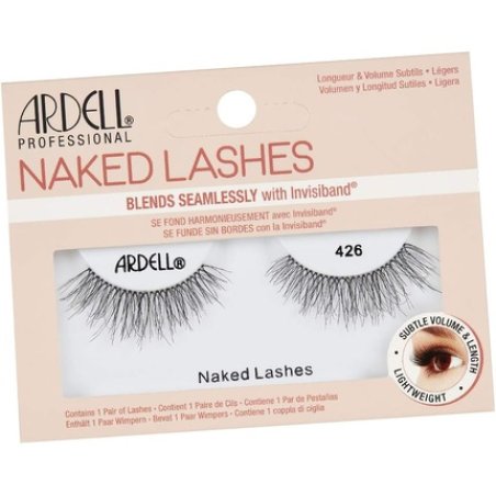 ARDELL Naked Lashes Real Hair False Eyelashes 426 - Natural Vegan Reusable Fake Lashes for Gluing - 1 Pair