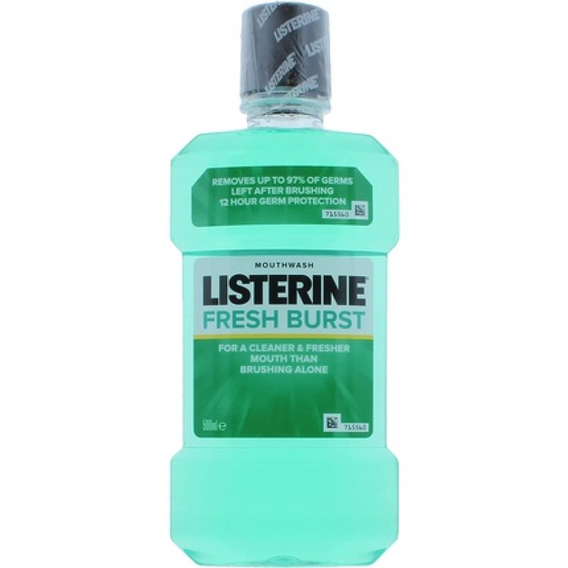 Listerine Fresh Burst Mouthwash 500ml